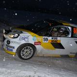 Der Vorjahressieger des ADAC Opel Rallye Cups,Tom Kristensson, gewinnt die 2WD-Wertung im Opel Adam R2